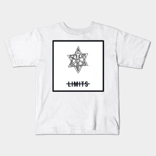 No Limits Merkaba White #8 Kids T-Shirt